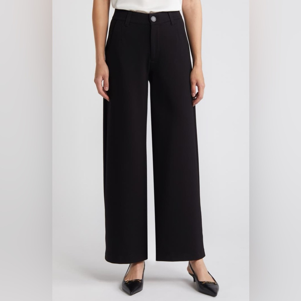 Wit & Wisdom Black Wide Leg Pants